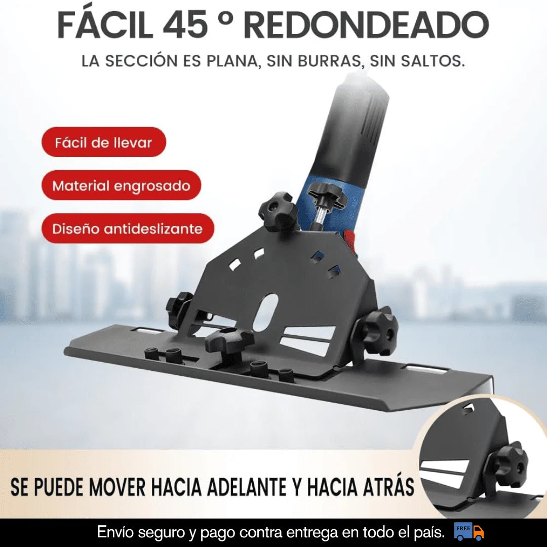 MAQUINA BISELADORA 45° PARA AMOLADORA