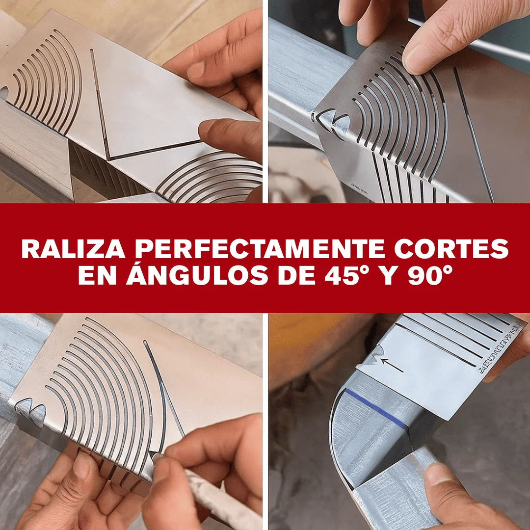 ESCUADRA MULTIANGULAR DE ACERO INOXIDABLE