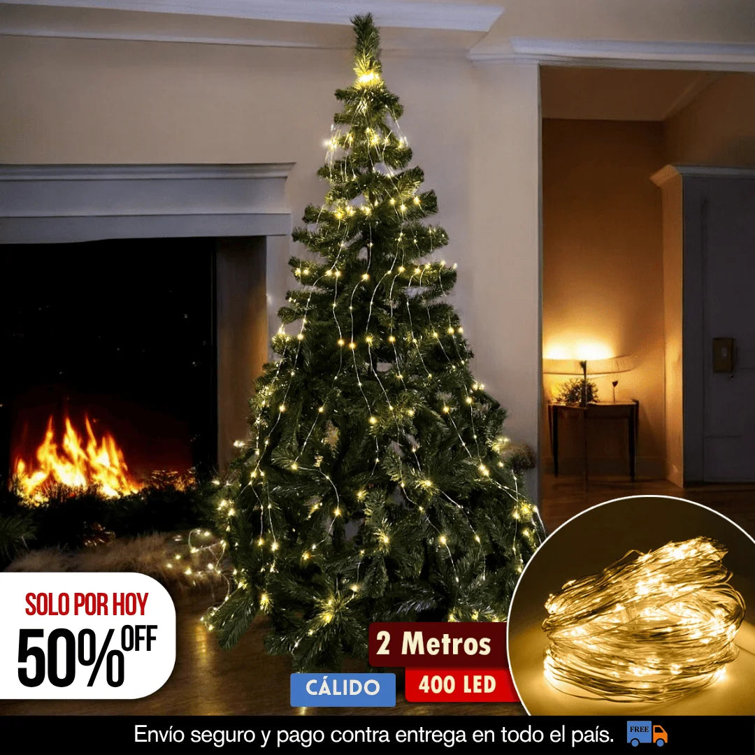 LUZ CASCADA PARA ÁRBOL 400 LED