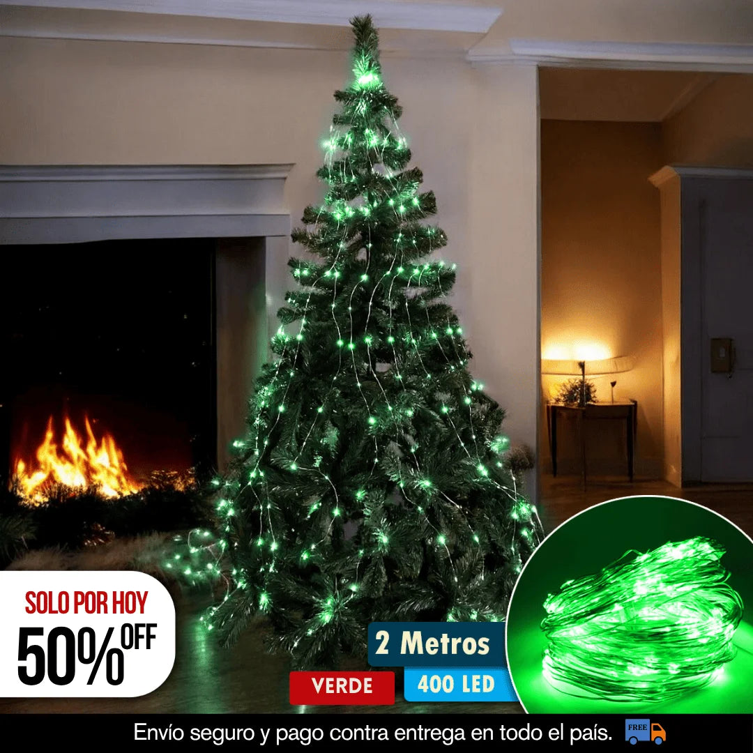 LUZ CASCADA PARA ÁRBOL 400 LED