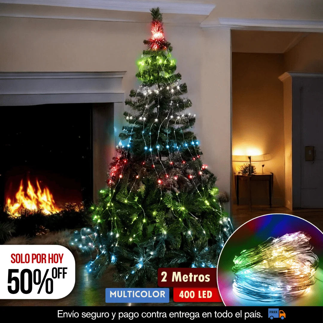 LUZ CASCADA PARA ÁRBOL 400 LED