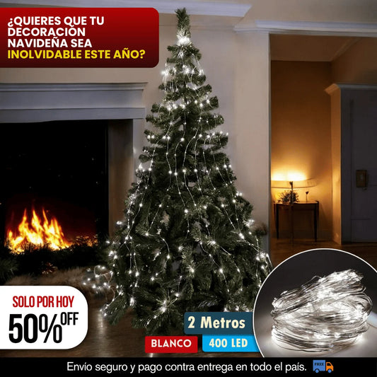 LUZ CASCADA PARA ÁRBOL 400 LED