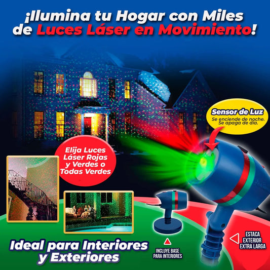 PROYECTOR LASER STAR SHOWER MOTION®