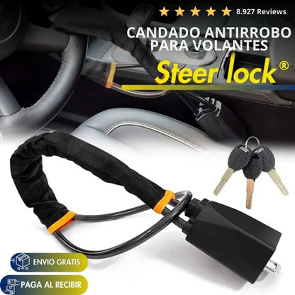 CANDADO ANTIRROBO STEER LOCK®