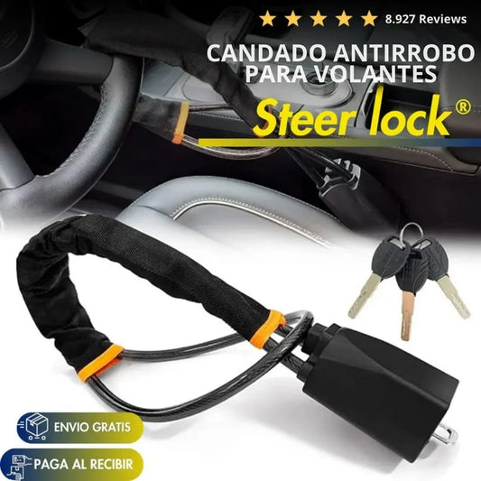 CANDADO ANTIRROBO STEER LOCK®