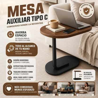 MESA ALUXILIAR TIPO C
