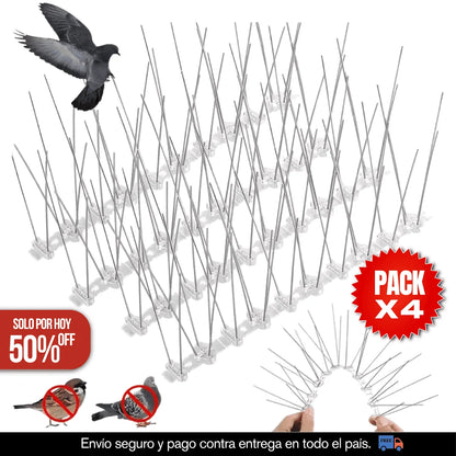 PACK X 4 BARRERAS DE PUAS ANTI-AVES