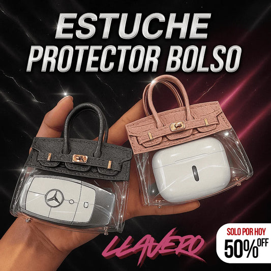 LLAVERO ESTUCHE PROTECTOR BOLSO DE LUJO