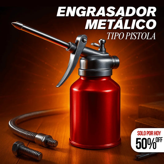 ENGRASADOR METÁLICO TIPO PISTOLA