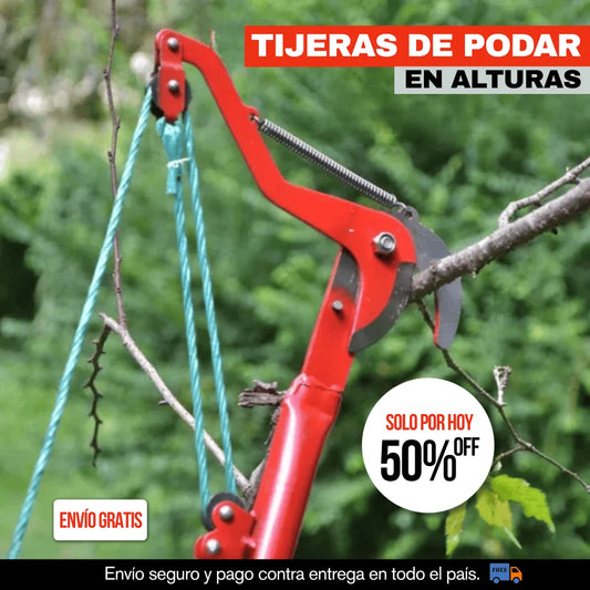 TIJERAS DE PODAR EN ALTURAS