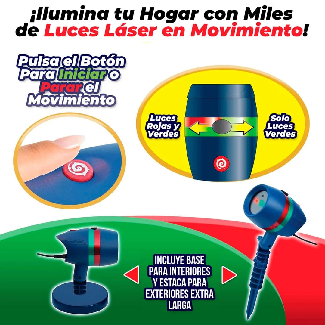 PROYECTOR LASER STAR SHOWER MOTION®