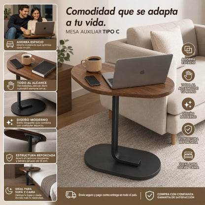 MESA ALUXILIAR TIPO C