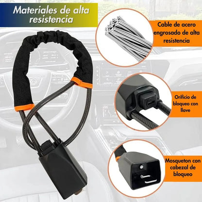 CANDADO ANTIRROBO STEER LOCK®