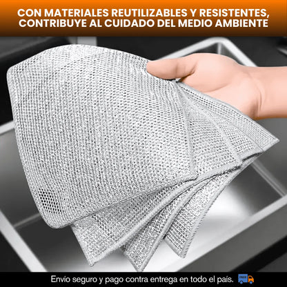 SET X 10 PAÑOS MAGICOS PARA COCINA