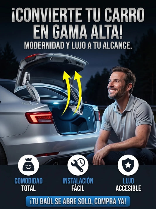 RESORTES ELEVADORES AUTOMÁTICOS PARA MALETERO LITF BAUL PRO®